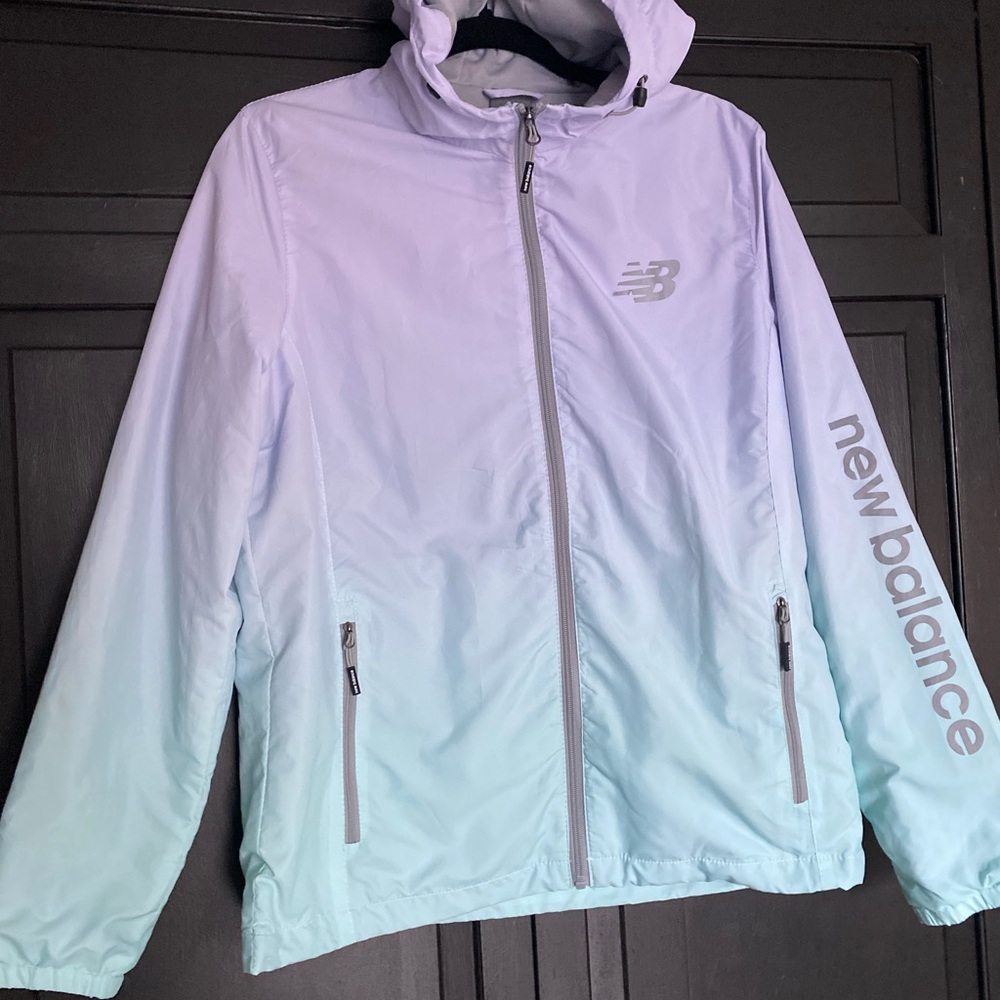 New Balance Lavender and Mint Jacket